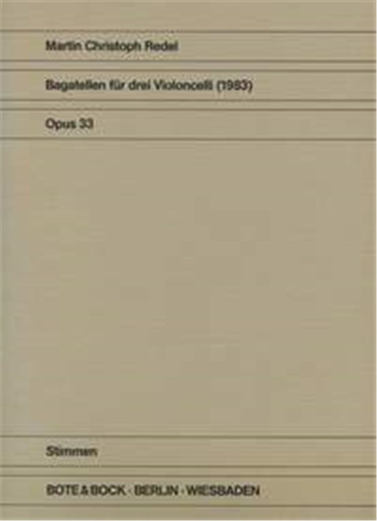 Bagatelles op. 33